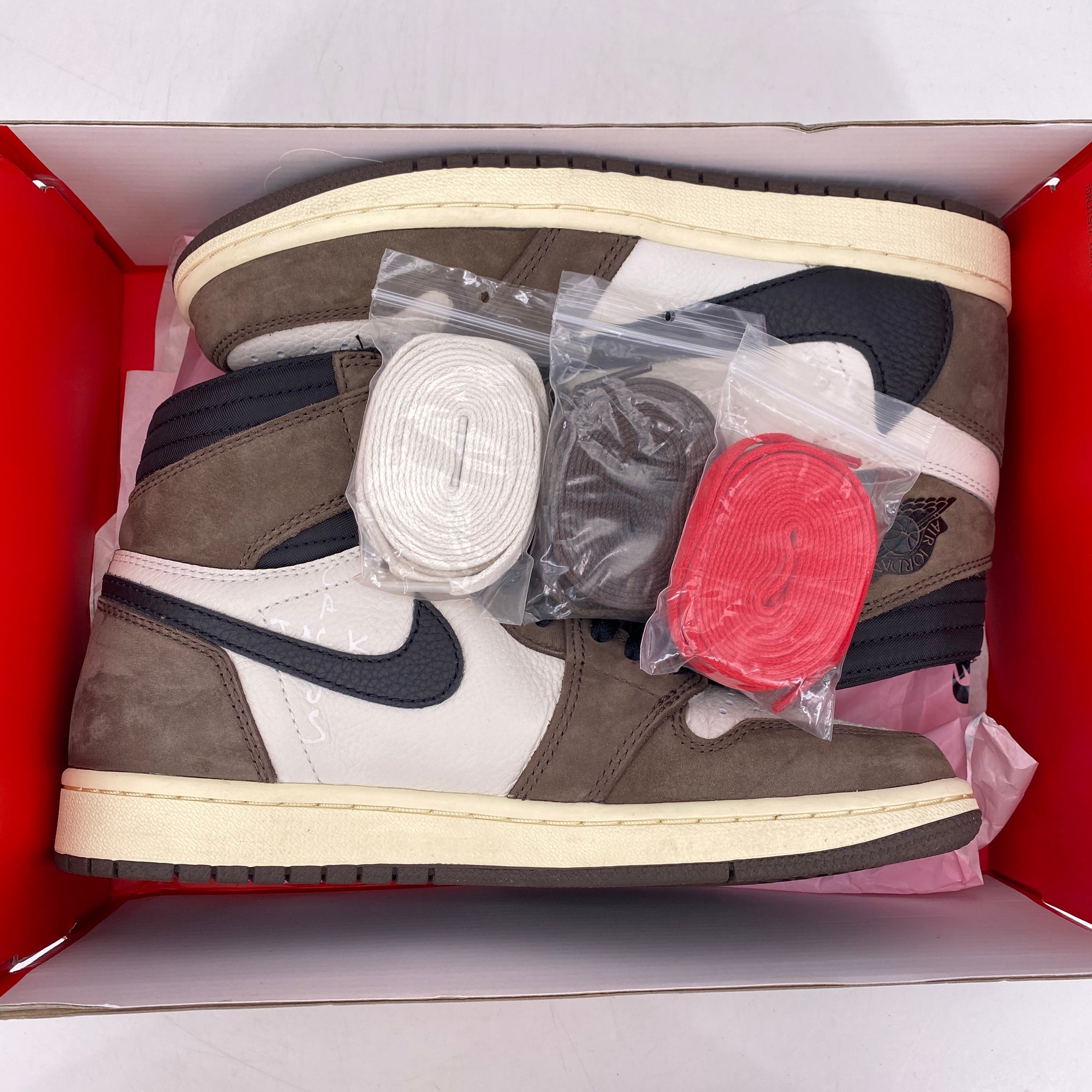 Air Jordan 1 Retro High OG &quot;Travis Scott&quot; 2019 Used Size 7