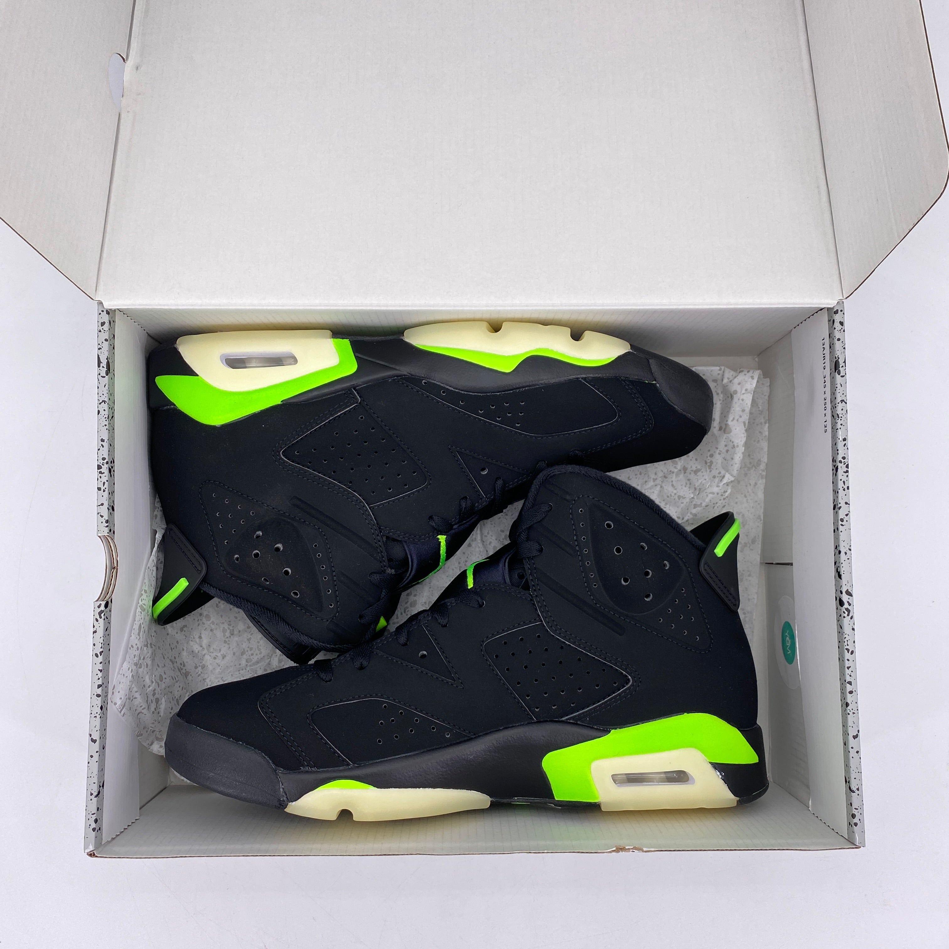 Air Jordan shops 6 Retro 'Electric Green' 6Y Womens 7.5