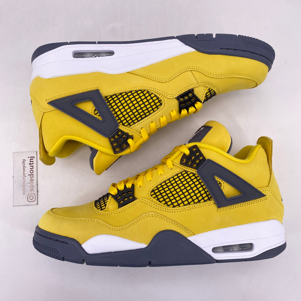 Air Jordan 4 Retro "Lightning" 2021 New Size 10.5