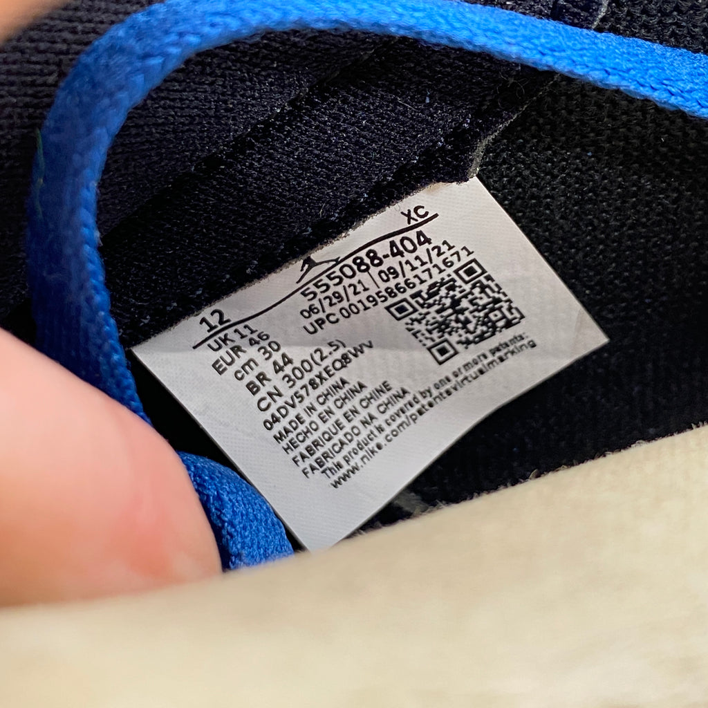 Jordan 1 Retro High "Marina Blue" 2022 New Size 12