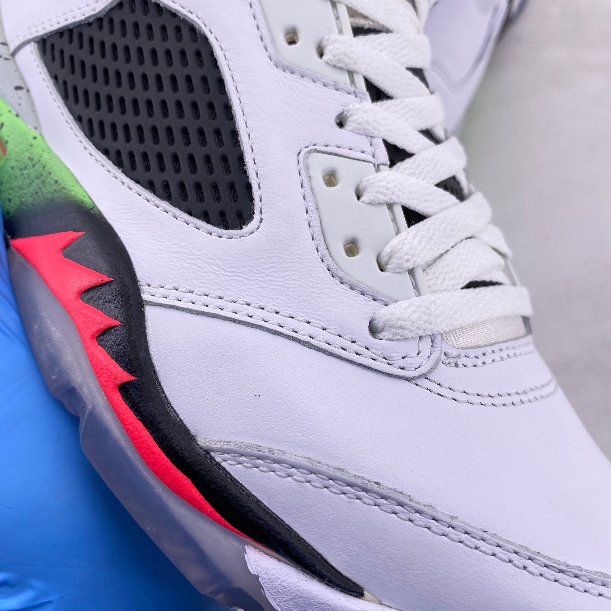 Air Jordan 5 Retro &quot;Poison Green&quot; 2015 New Size 9