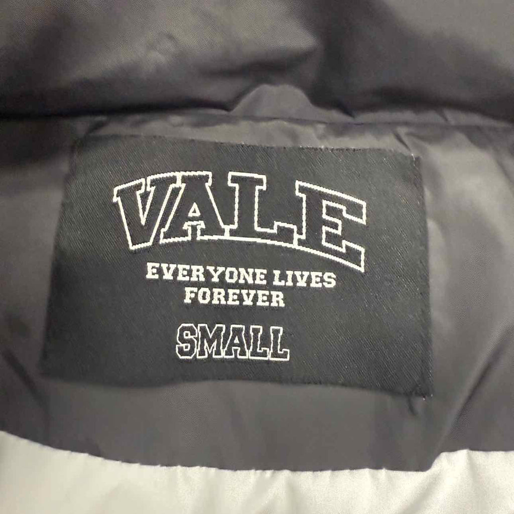 Vale Puffer Jacket "NYC" Grey Used Size S