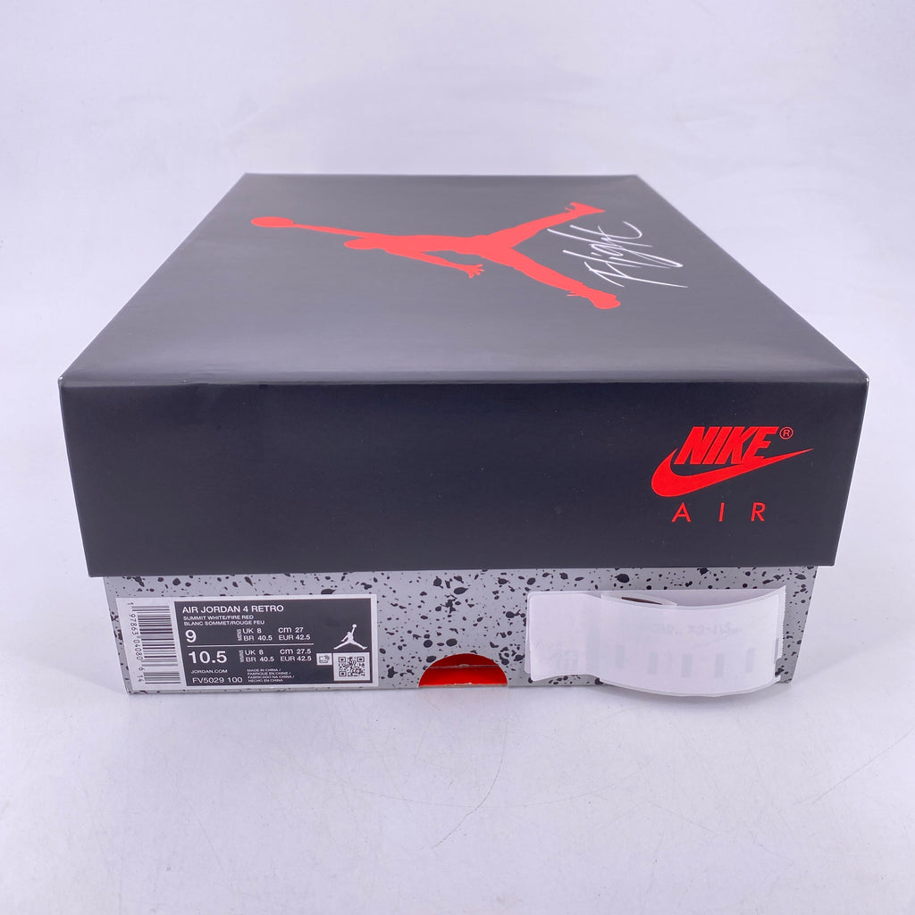 Air Jordan 4 Retro "White Cement" 2025 Used Size 9