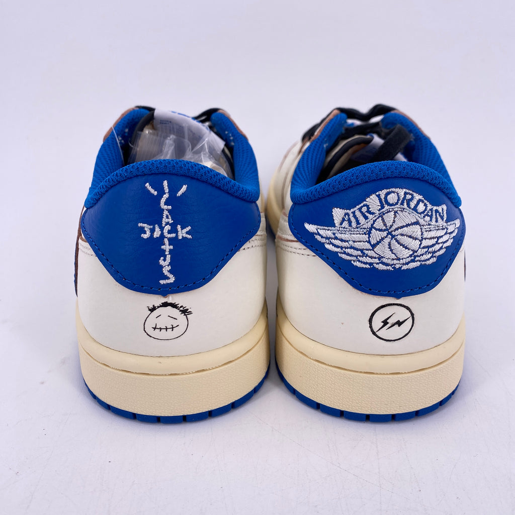 Air Jordan 1 Low OG SP "Travis Fragment Military Blue" 2025 New Size 8