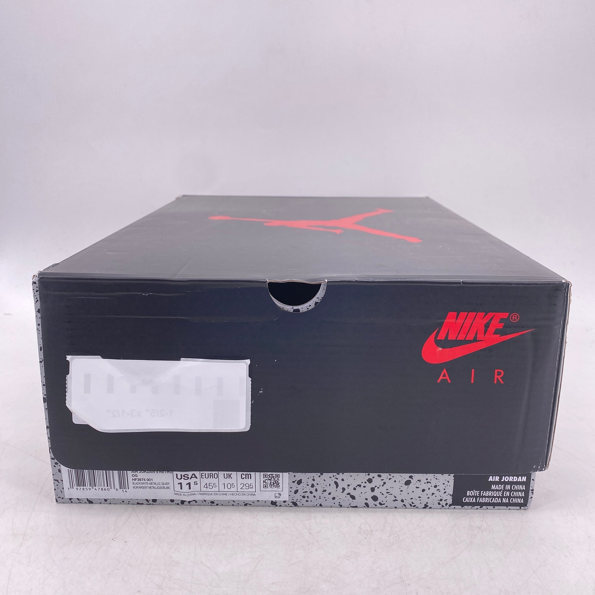Air Jordan 5 Retro &quot;Black Metallic Reimagined&quot; 2025 New Size 11.5