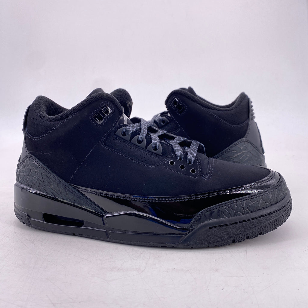 Air Jordan 3 Retro "Black Cat" 2025 Used Size 7.5