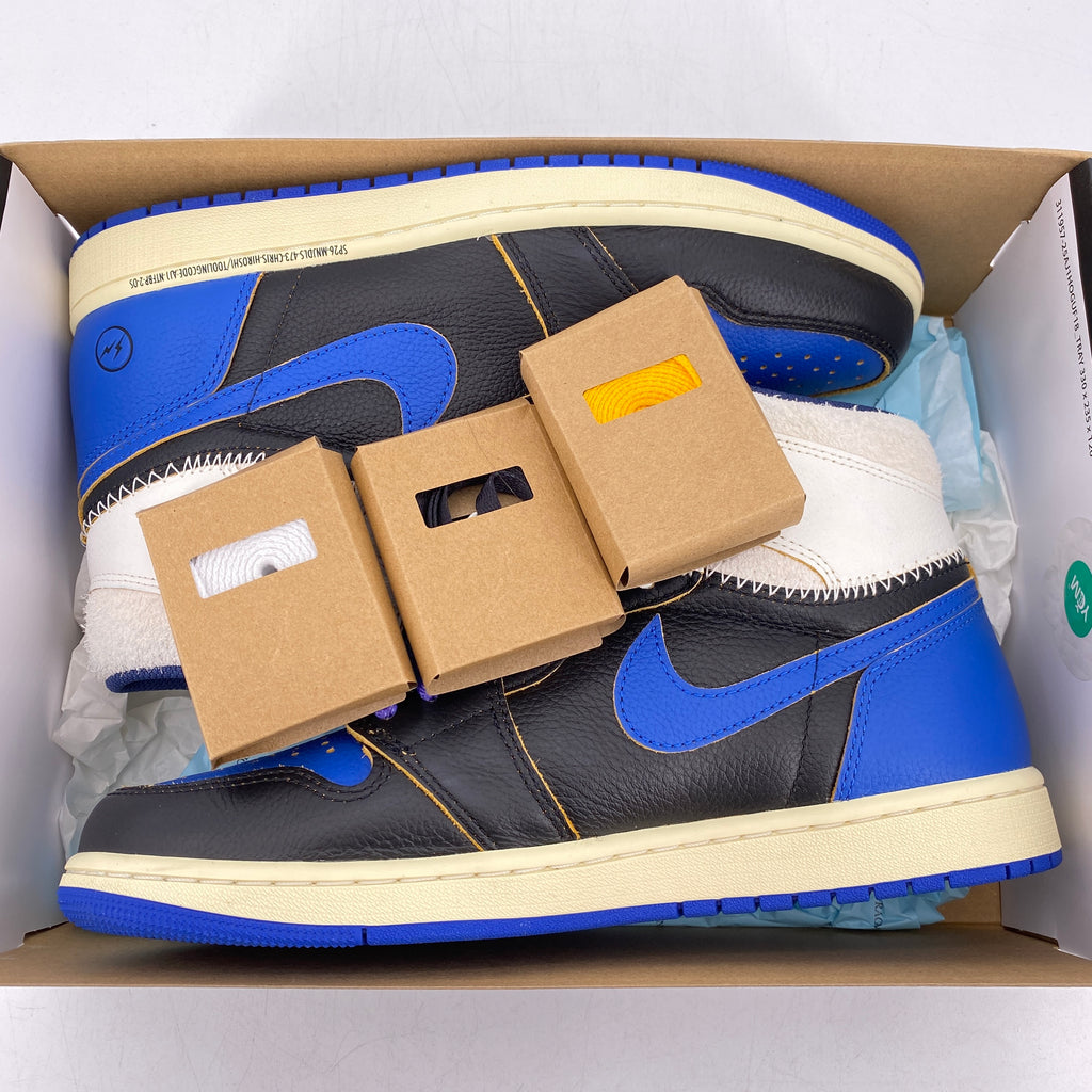 Air Jordan 1 Retro High OG "Union Fragment Sport Royal" 2026 Used Size 10