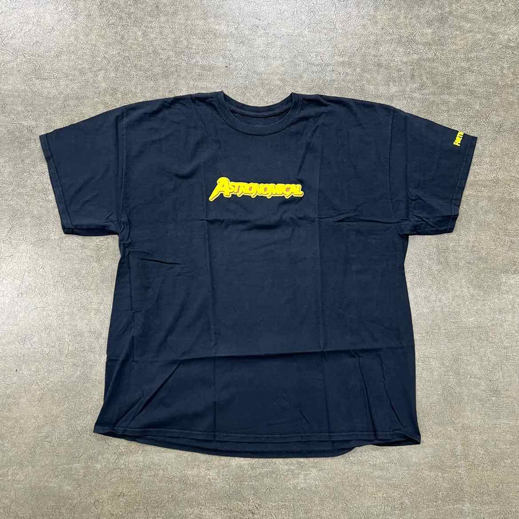 Travis Scott T-Shirt "ASTRONOMICAL" Black New Size XL
