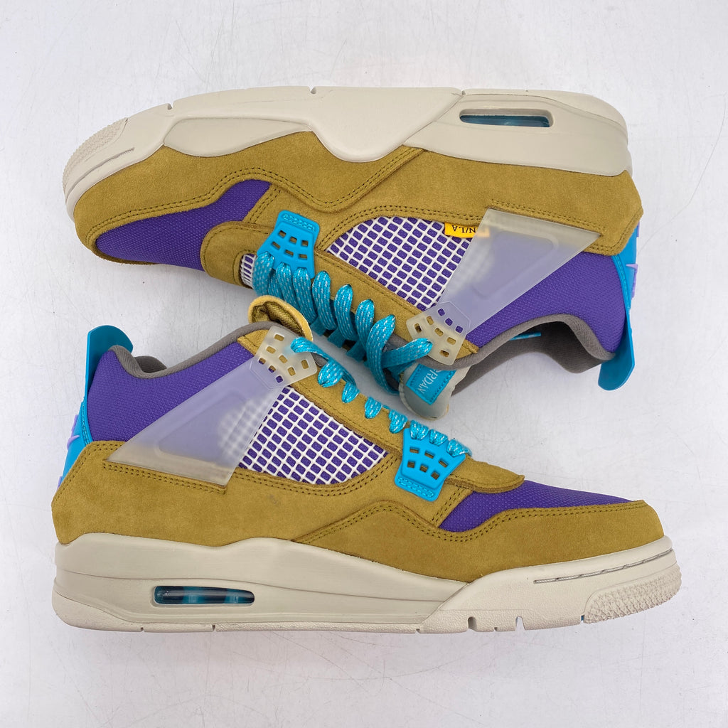 Air Jordan 4 Retro "Union Desert Moss" 2021 New Size 9.5
