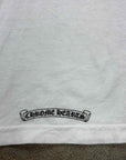 Chrome Hearts T-Shirt "HOLLYWOOD" White Used Size XL