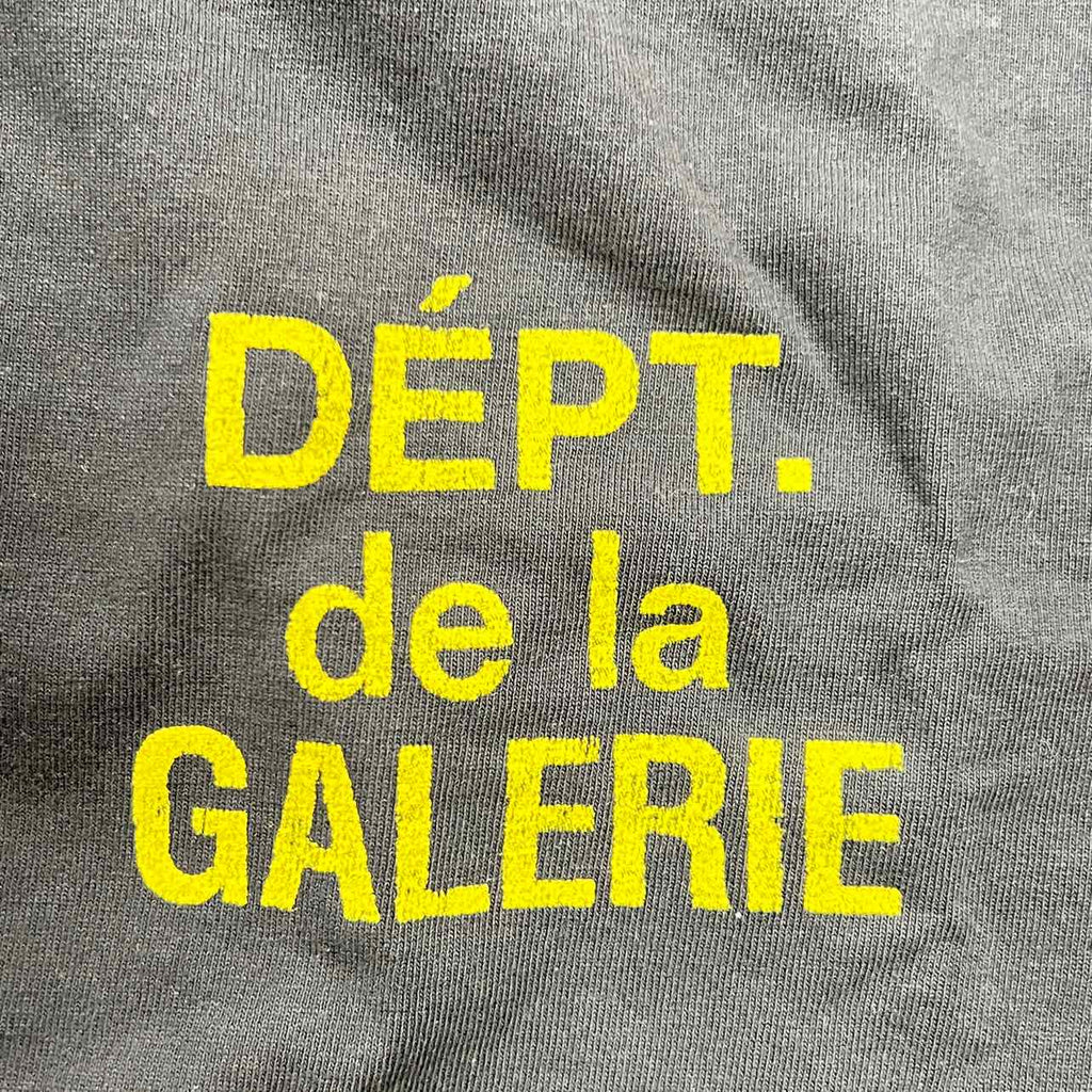 Gallery DEPT. T-Shirt "FRENCH" Black New Size S