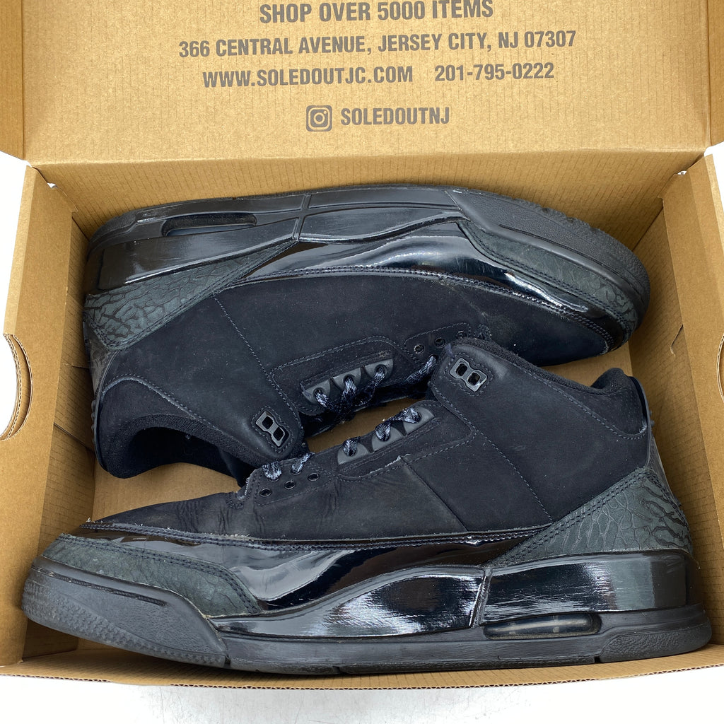 Air Jordan 3 Retro "Black Cat" 2025 Used Size 12