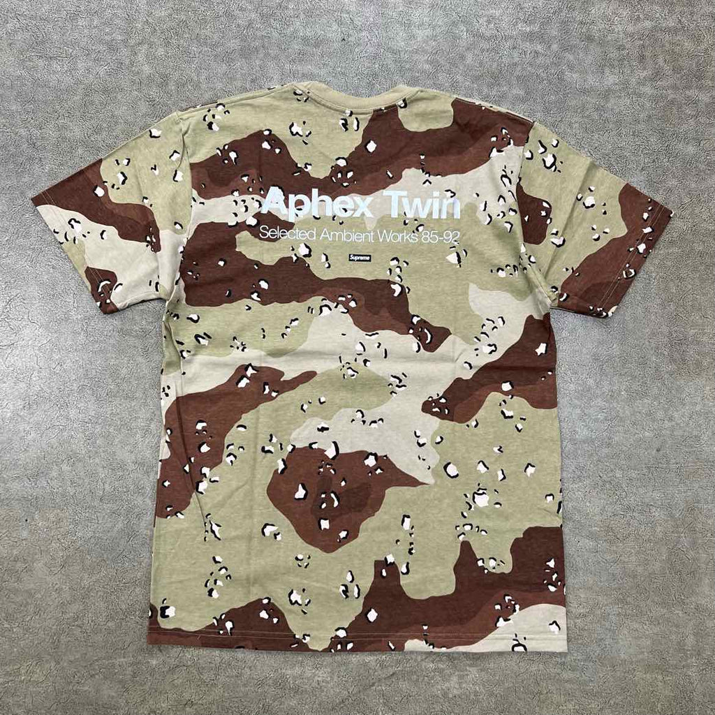 Supreme T-Shirt "APHEX TWIN" Camo Used Size L