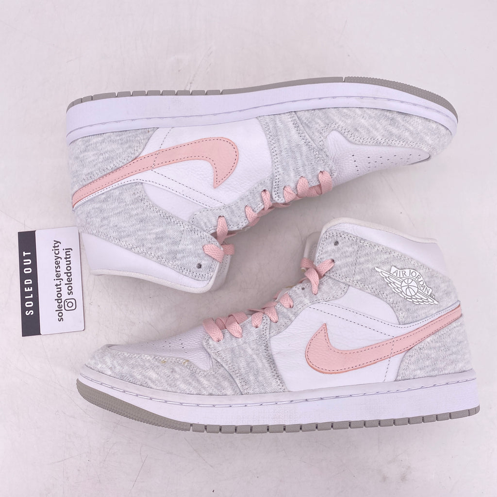 Air Jordan (W) 1 Mid "Light Iron Ore" 2022 New Size 12W