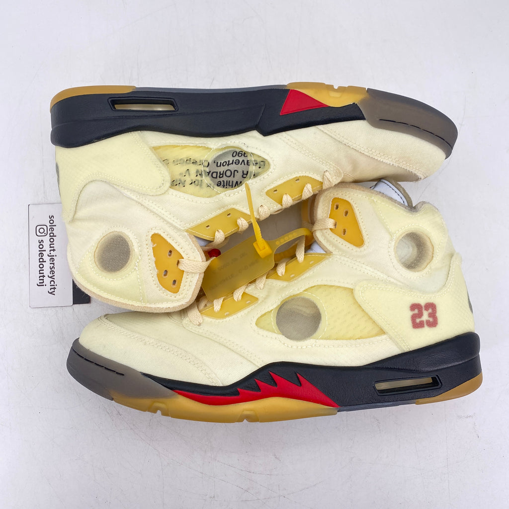 Air Jordan 5 Retro "Ow Sail" 2020 Used Size 11.5
