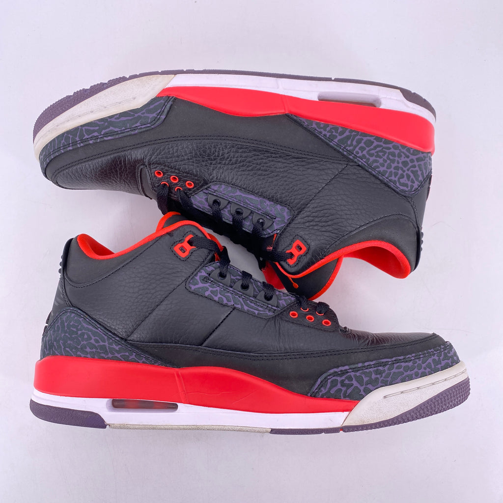 Air Jordan 3 Retro "Crimson" 2013 Used Size 11