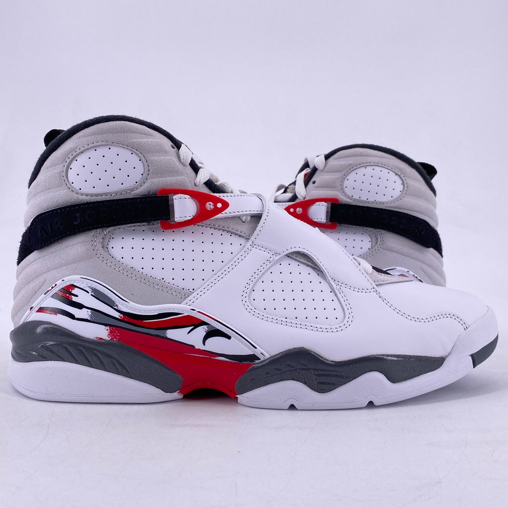 Air Jordan 8 Retro "White True Red" 2025 New Size 11