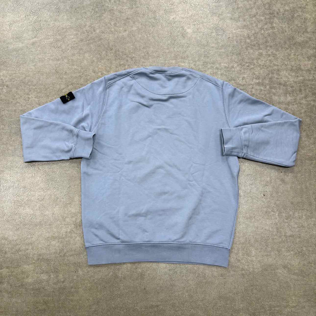 Stone Island Crewneck Sweater "PATCH" Blue Used Size XL