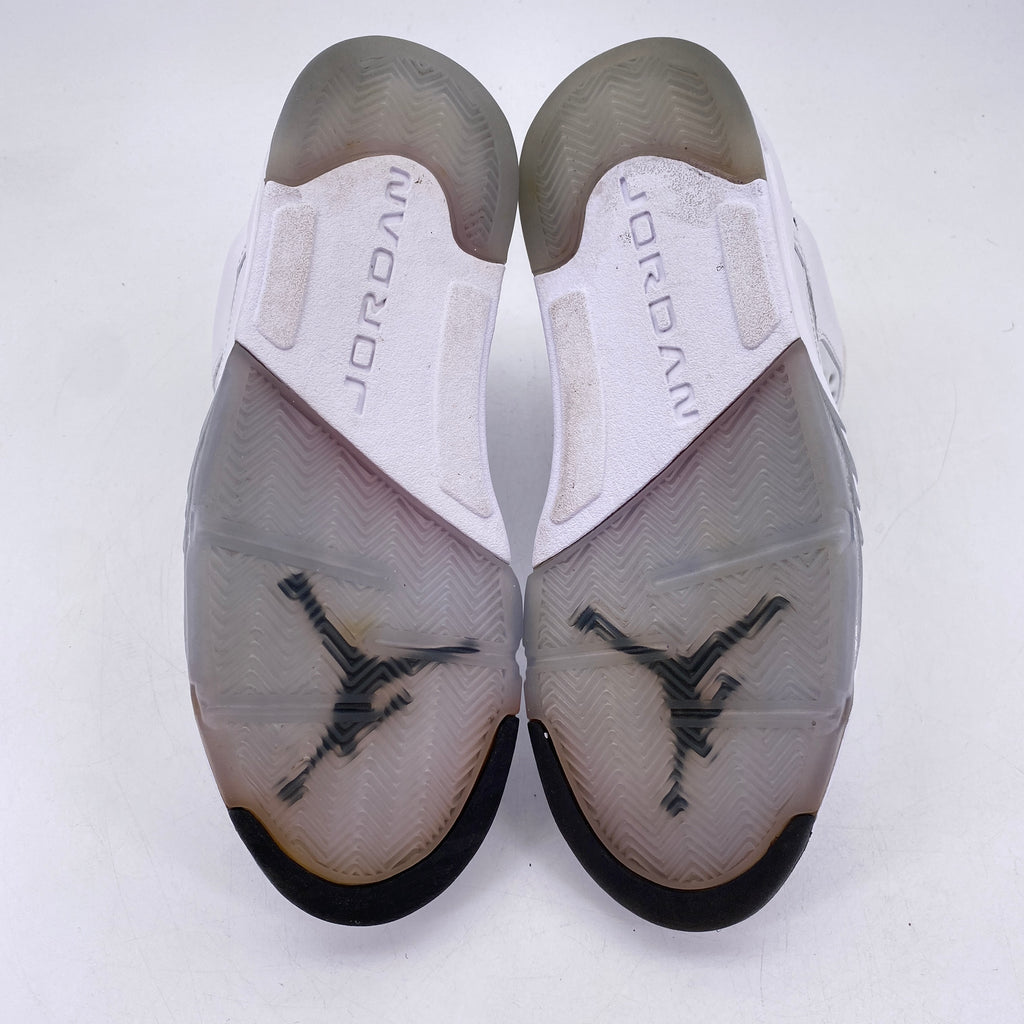 Air Jordan 5 Retro "White Metallic" 2015 Used Size 10