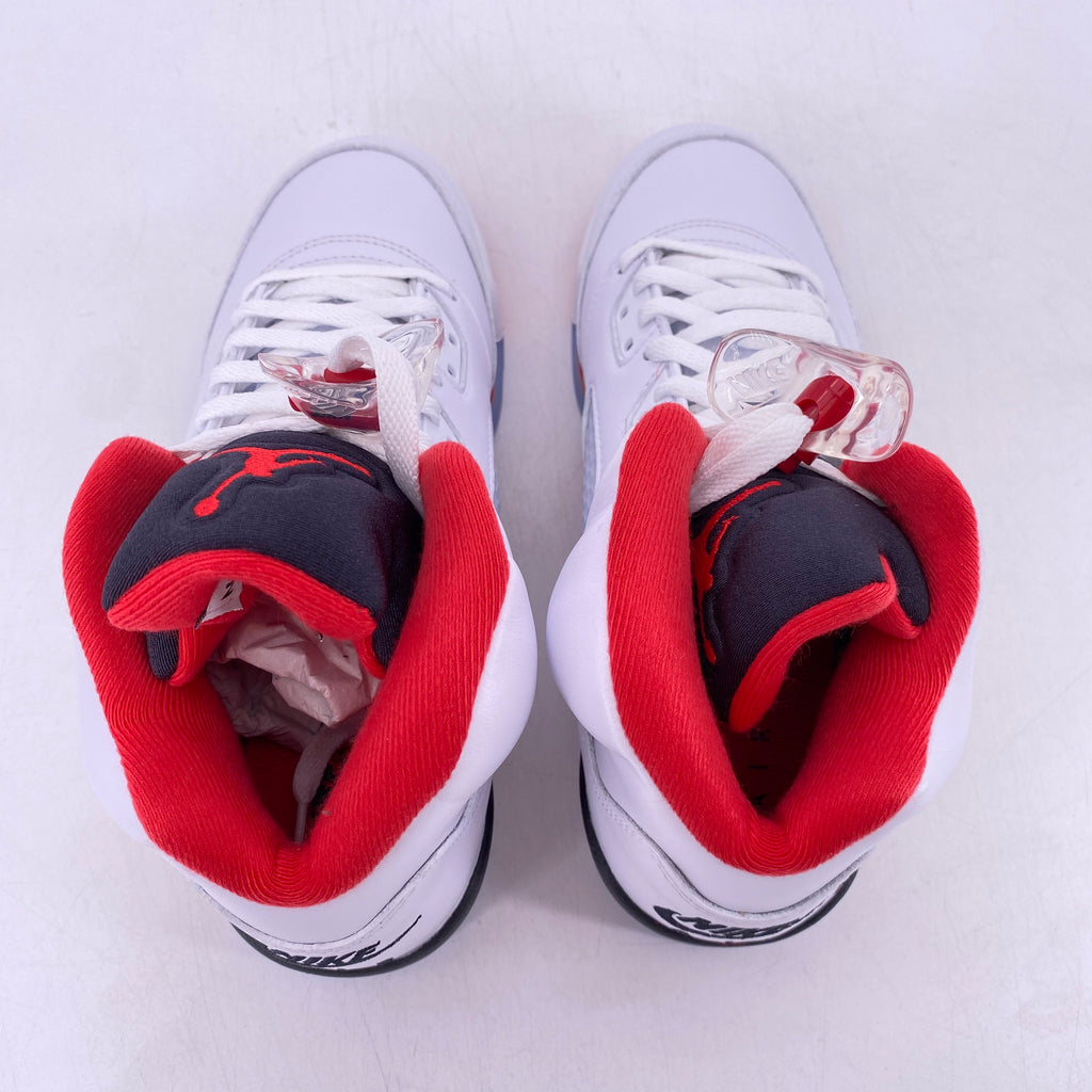 Air Jordan (GS) 5 Retro "Fire Red" 2025 New Size 6.5Y