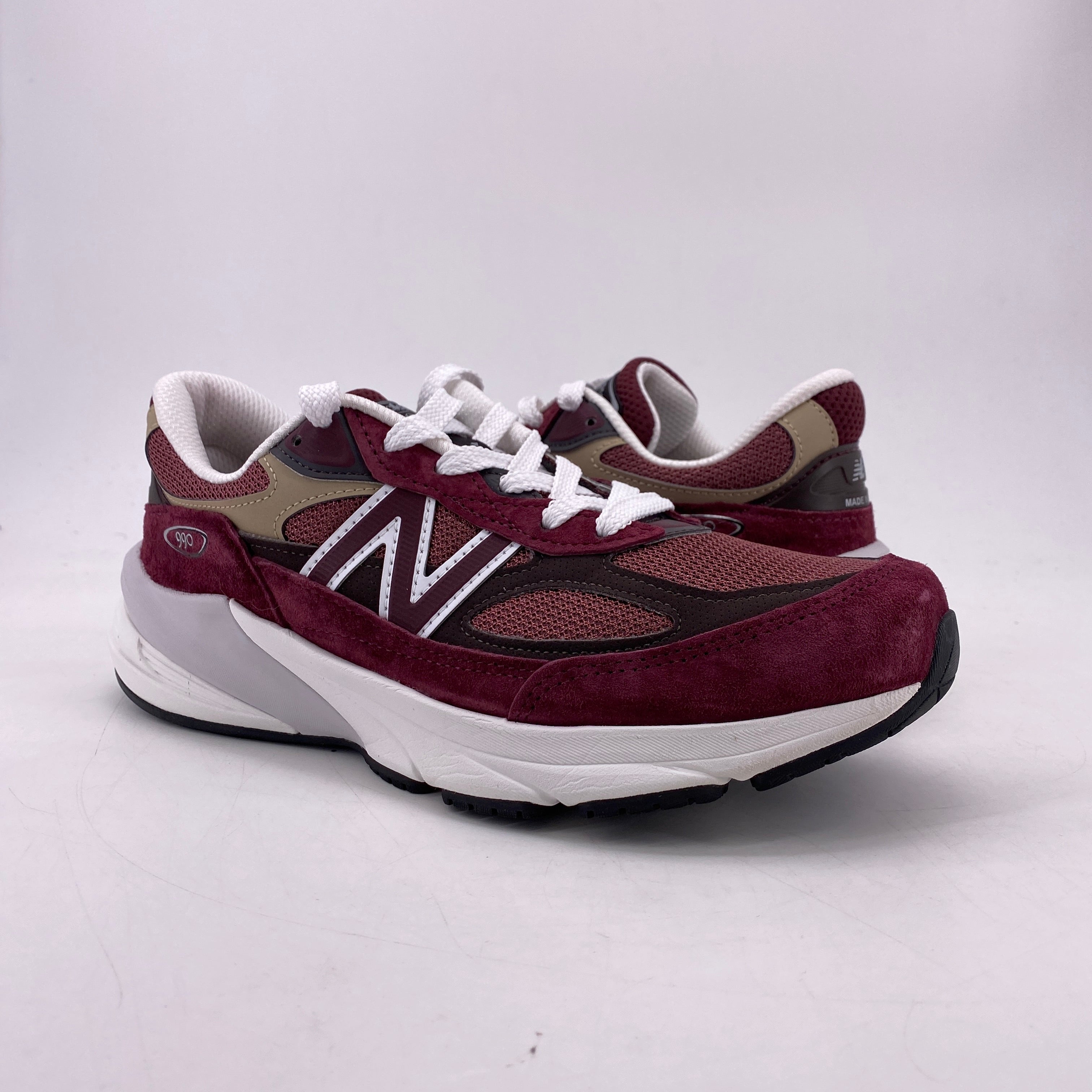 New Balance 990v6 Teddy Santis Burgundy Tan 2023 Size 7.5 – SOLED OUT JC