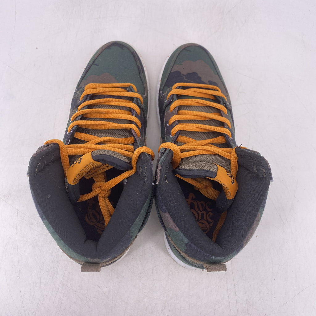 Nike SB Dunk High "Fiveoneo Camo" 2014 Used Size 9.5
