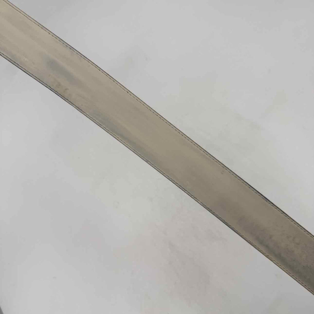 Louis Vuitton Belt "CEINTURE" Used White Size 44