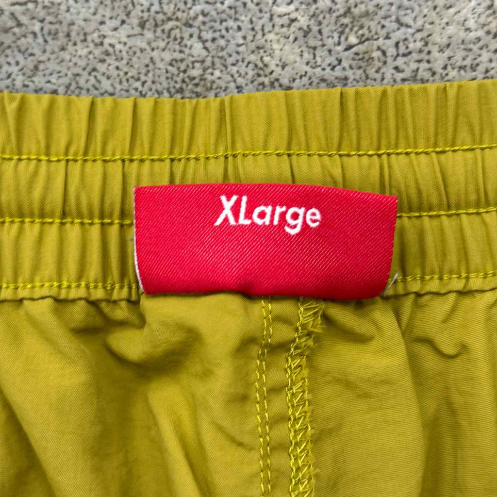 Supreme Track Pants "NYLON" Green Used Size XL