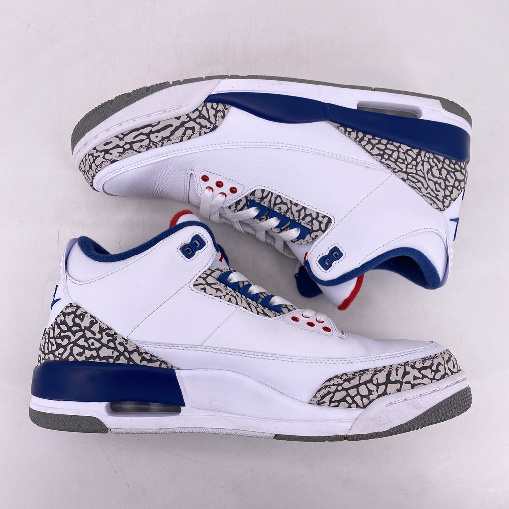 Air Jordan 3 Retro "True Blue" 2016 Used Size 12.5