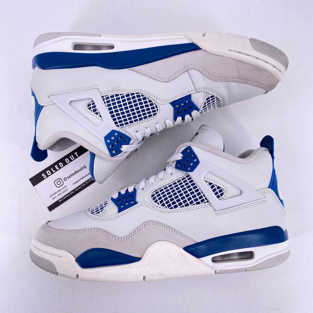 Air Jordan 4 Retro "Military Blue" 2024 Used Size 9.5