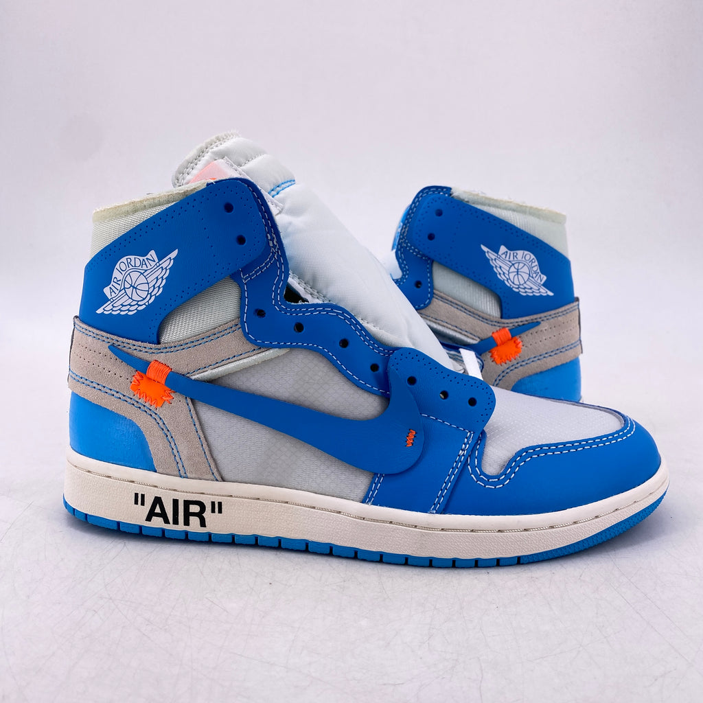 Air Jordan 1 Retro High OG "Off White Unc" 2018 New Size 9.5