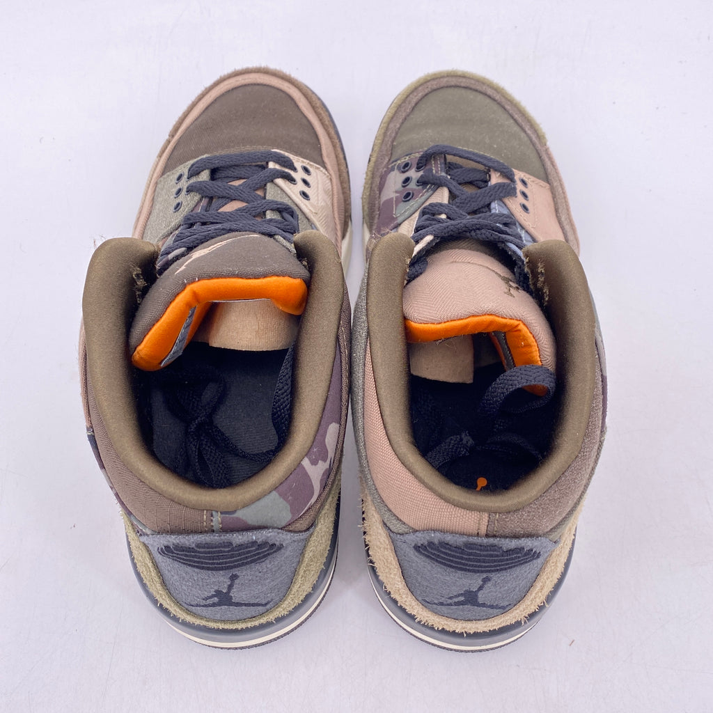 Air Jordan 3 Retro "Patchwork Camo" 2021 Used Size 8.5