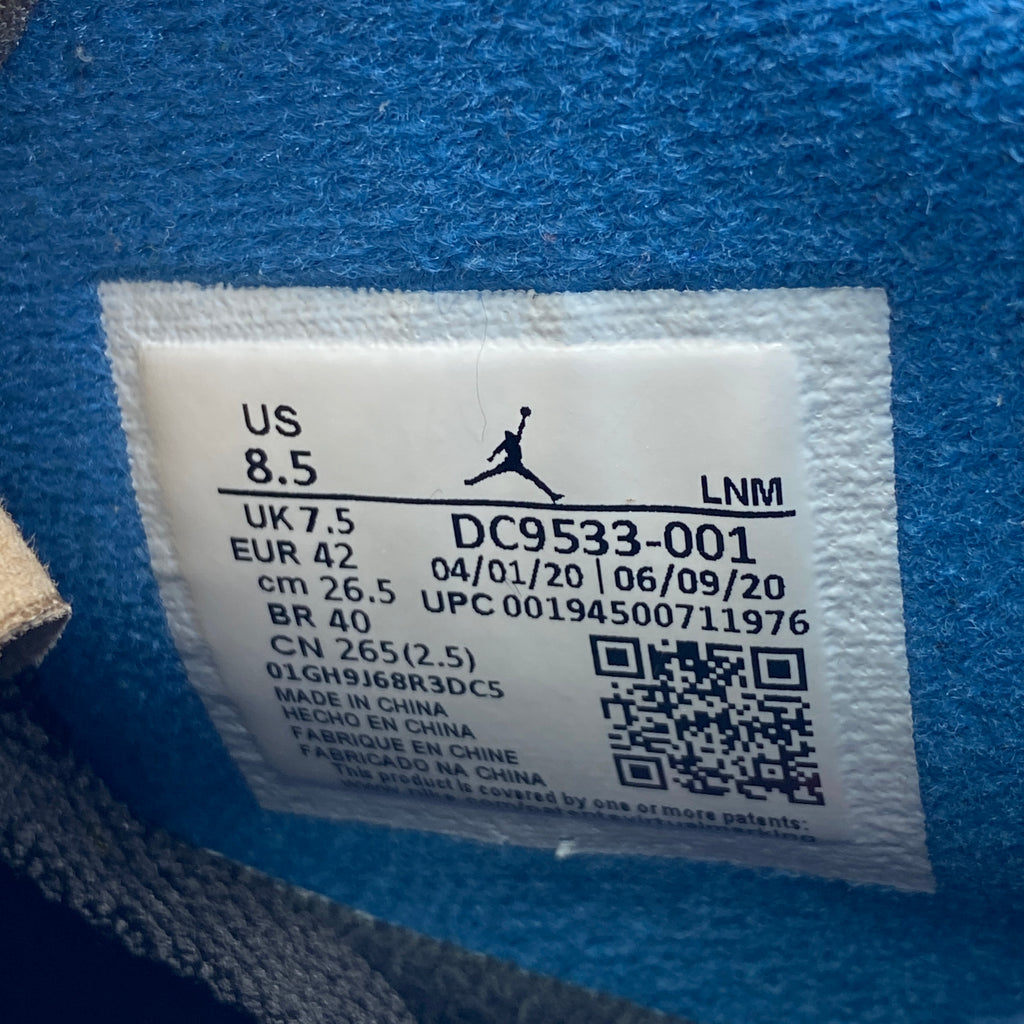 Air Jordan 4 Retro "Union Off Noir" 2020 Used Size 8.5