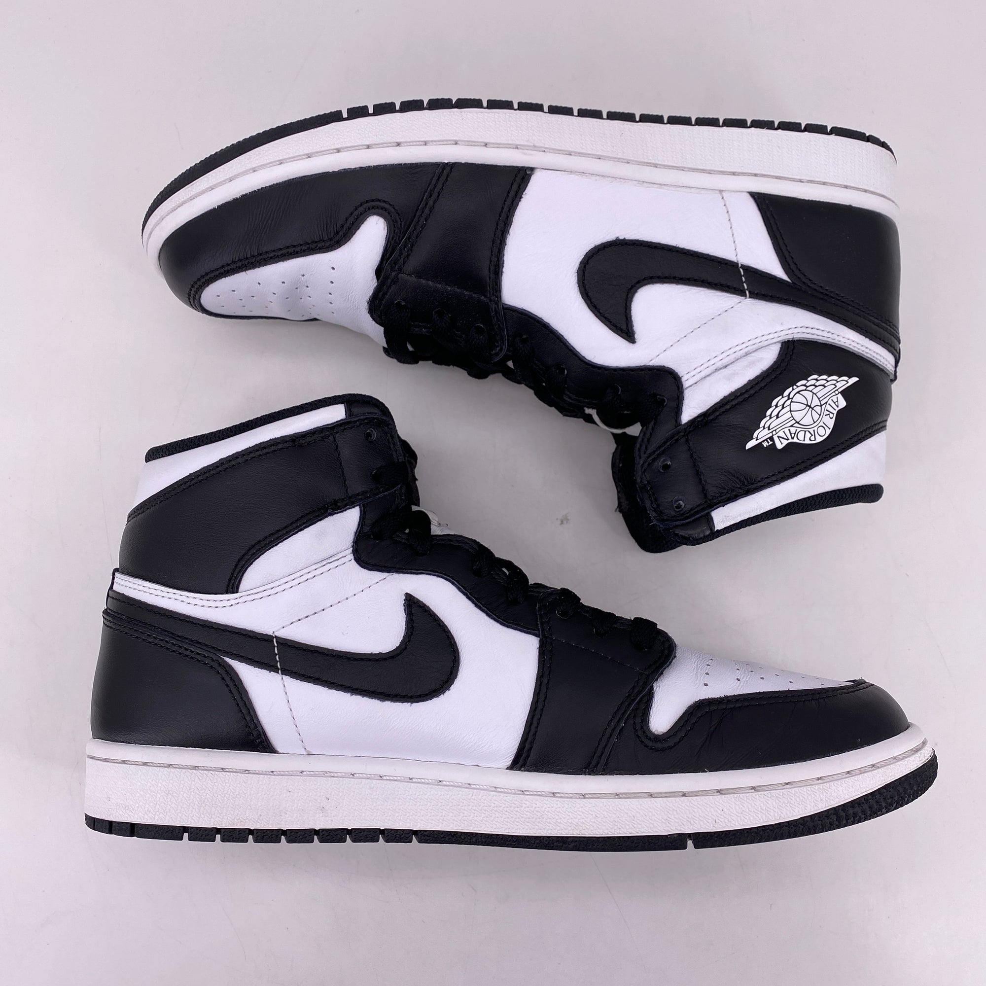 Air Jordan 1 Retro High OG &quot;Black White&quot; 2014 Used Size 10