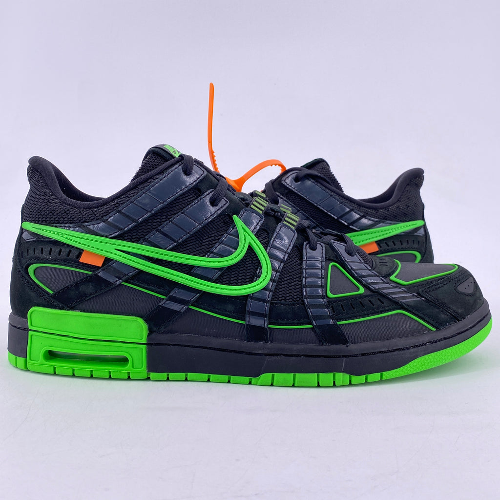 Nike Air Rubber Dunk / OW "Green Strike" 2020 Used Size 13