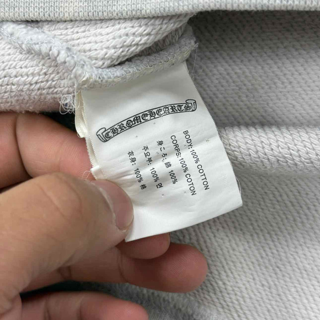 Chrome Hearts Hoodie "MATTY BOY" Grey Used Size L