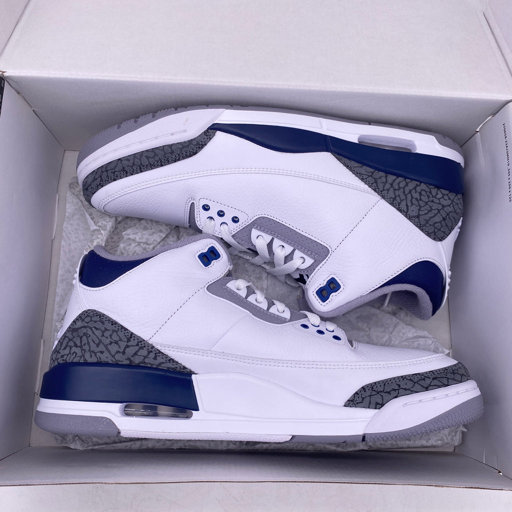 Air Jordan 3 Retro "Midnight Navy" 2023 New Size 11