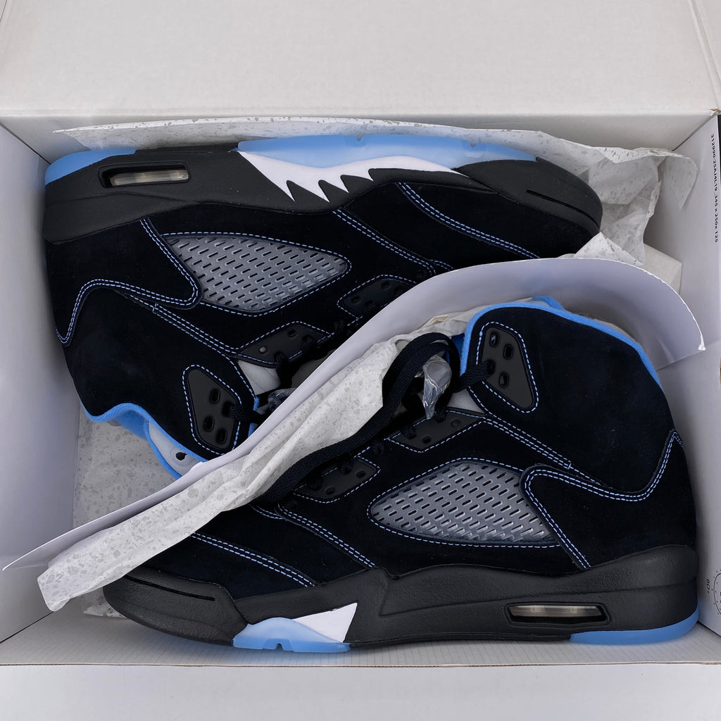 Air Jordan 5 Retro "Black University Blue" 2026 New Size 10