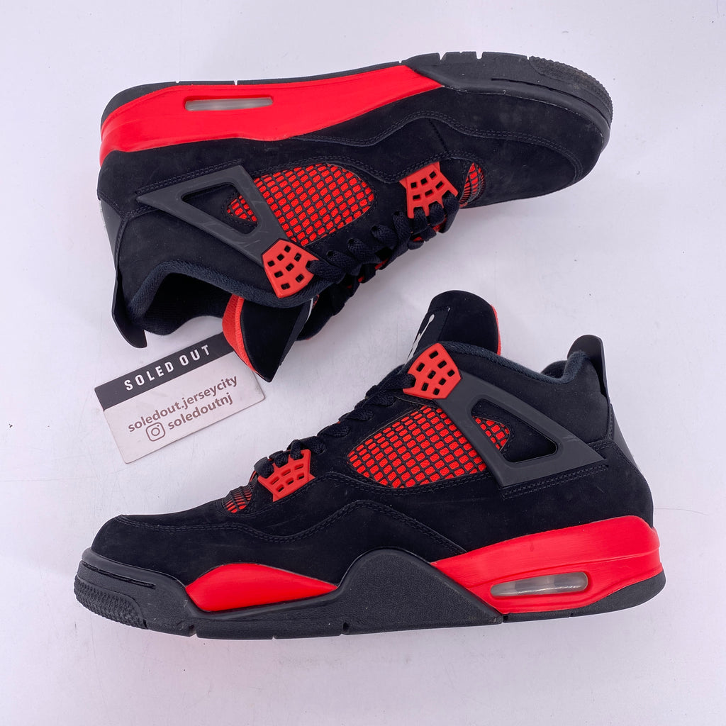 Air Jordan 4 Retro "Red Thunder" 2022 Used Size 10