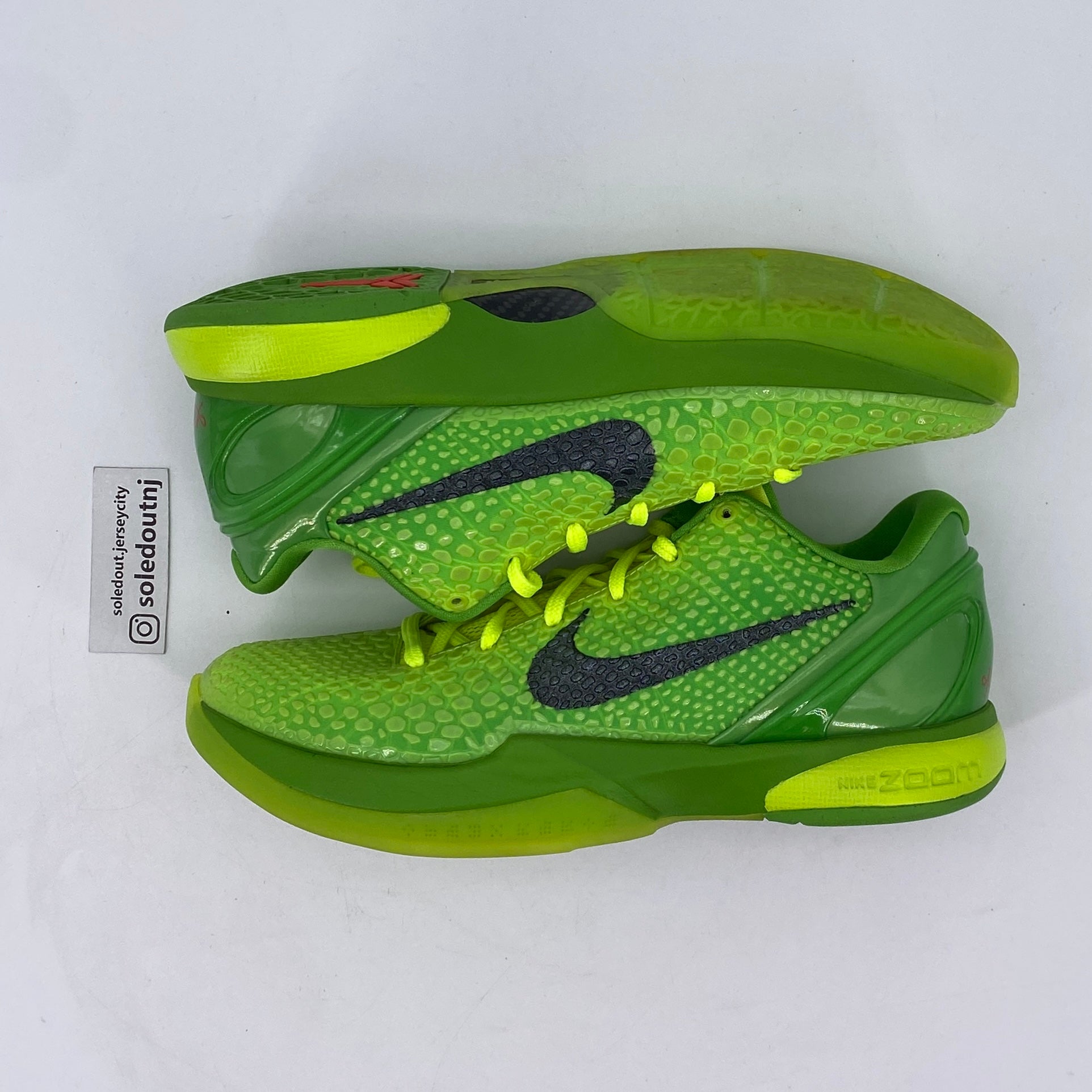 Nike Kobe 6 Protro &quot;Grinch&quot; 2020 Used Size 9