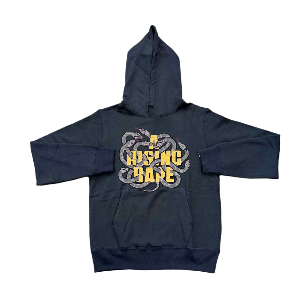 Bape Hoodie "YEAR OF THE SNAKE" Black New Size M