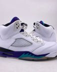 Air Jordan 5 Retro "Grape" 2013 New Size 8.5