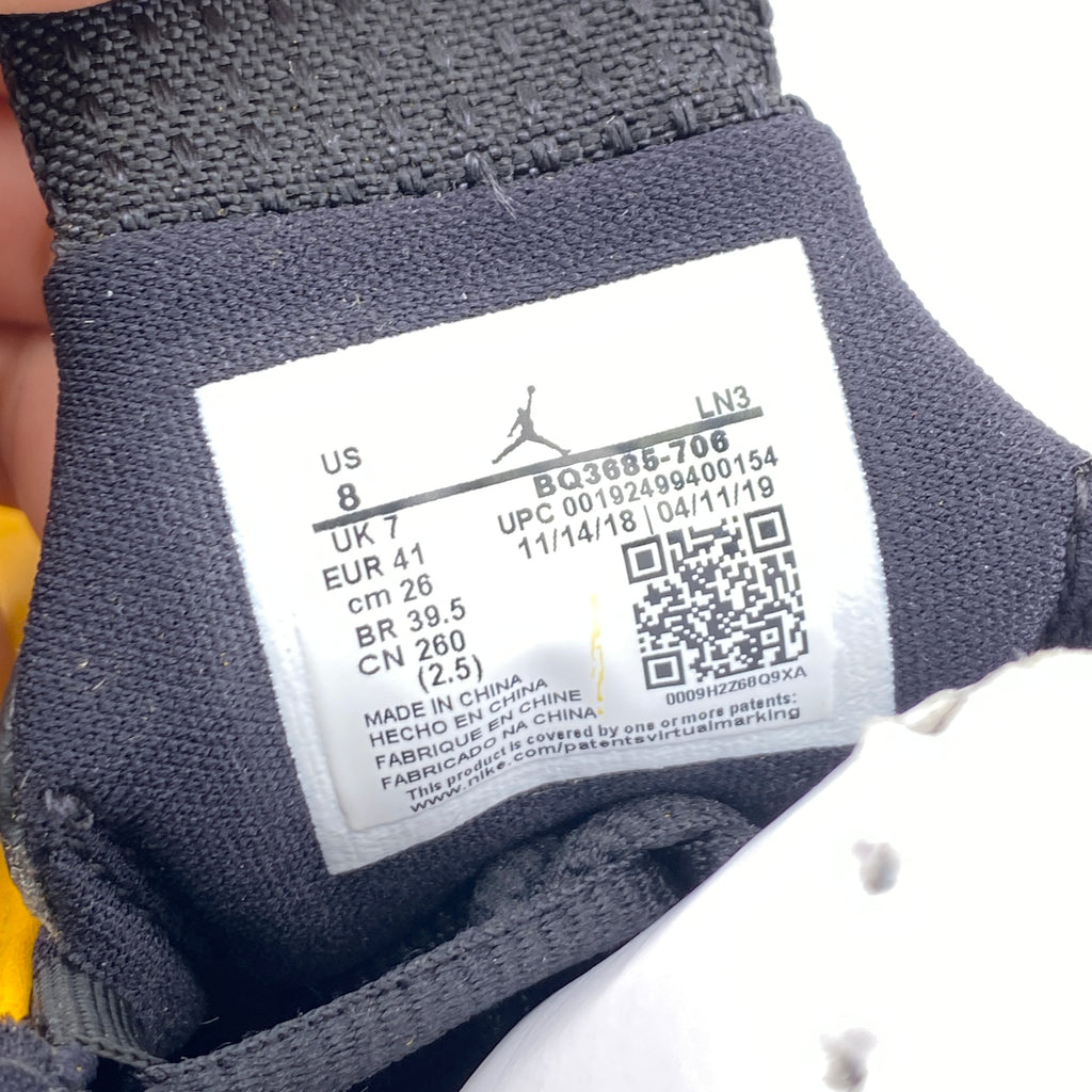 Air Jordan 14 Retro "University Gold" 2019 New Size 8