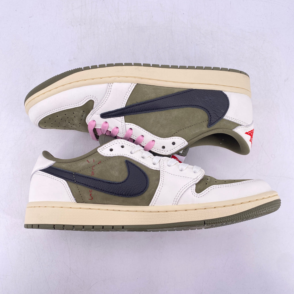 Air Jordan 1 Low OG SP "Travis Scott Medium Olive" 2024 Used Size 9.5