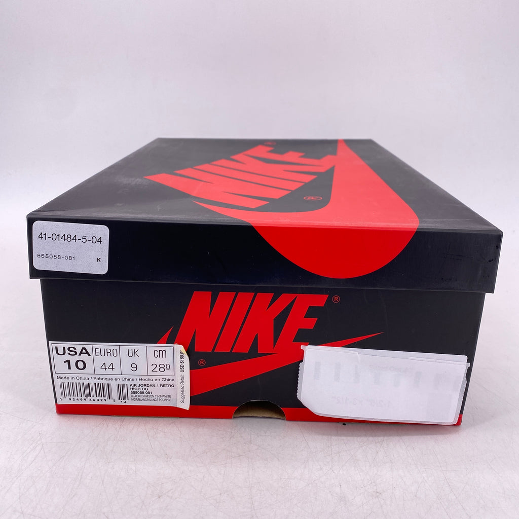 Air Jordan 1 Retro High OG "Crimson Tint" 2019 New Size 10