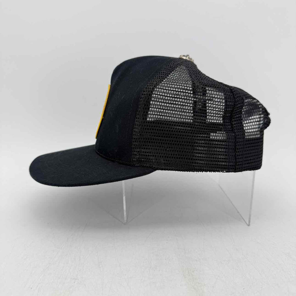 Chrome Hearts Trucker Hat "SEAL STAMP" Used Black Size OS