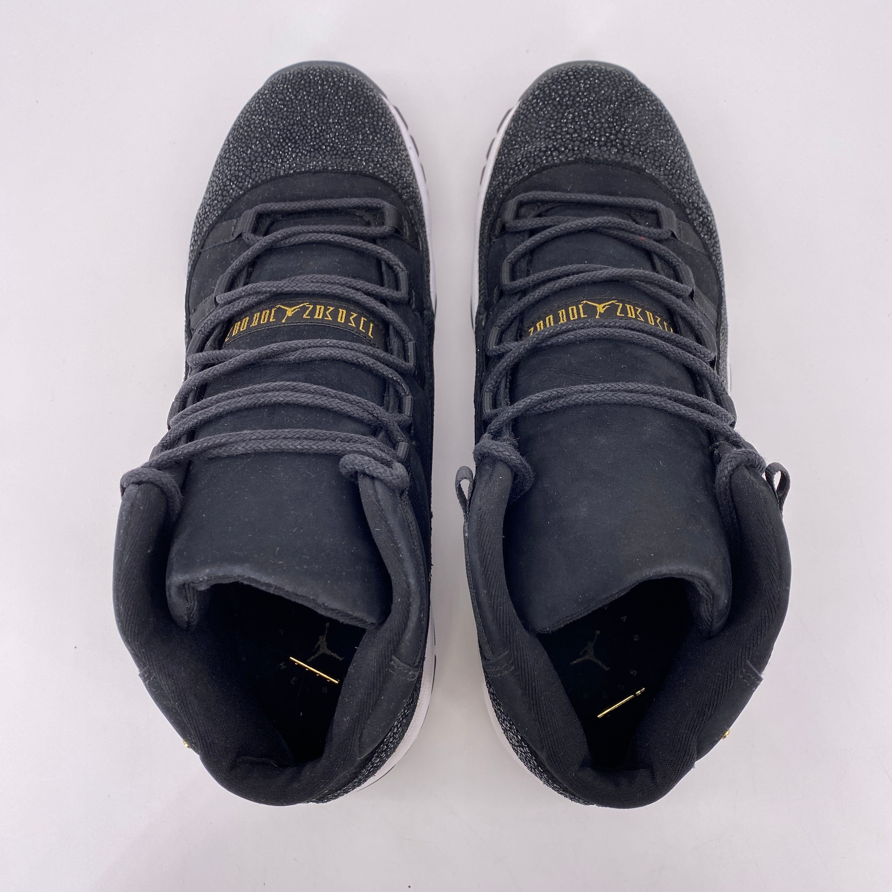 Air Jordan (GS) 11 Retro &quot;Heiress Black Stingray&quot; 2017 Used Size 9Y