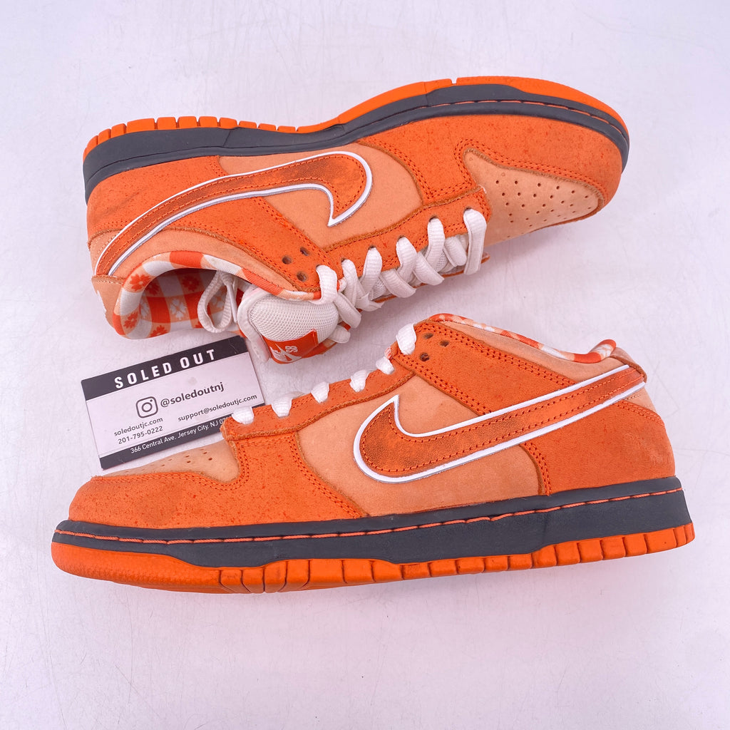Nike SB Dunk Low "Orange Lobster" 2022 Used Size 8