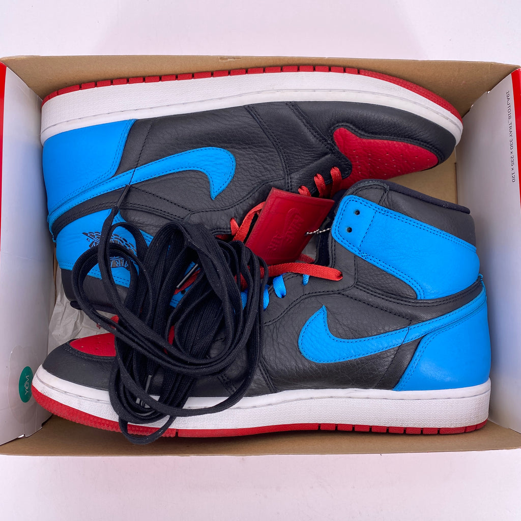 Air Jordan (W) 1 Retro High OG "Nc To Chi" 2020 Used Size 13.5W