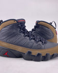 Air Jordan 9 Retro "Olive" 2024 New Size 7.5